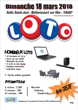 Affiche loto