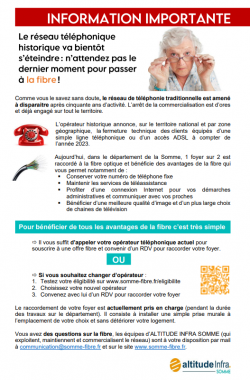 courrier arret du cuivre